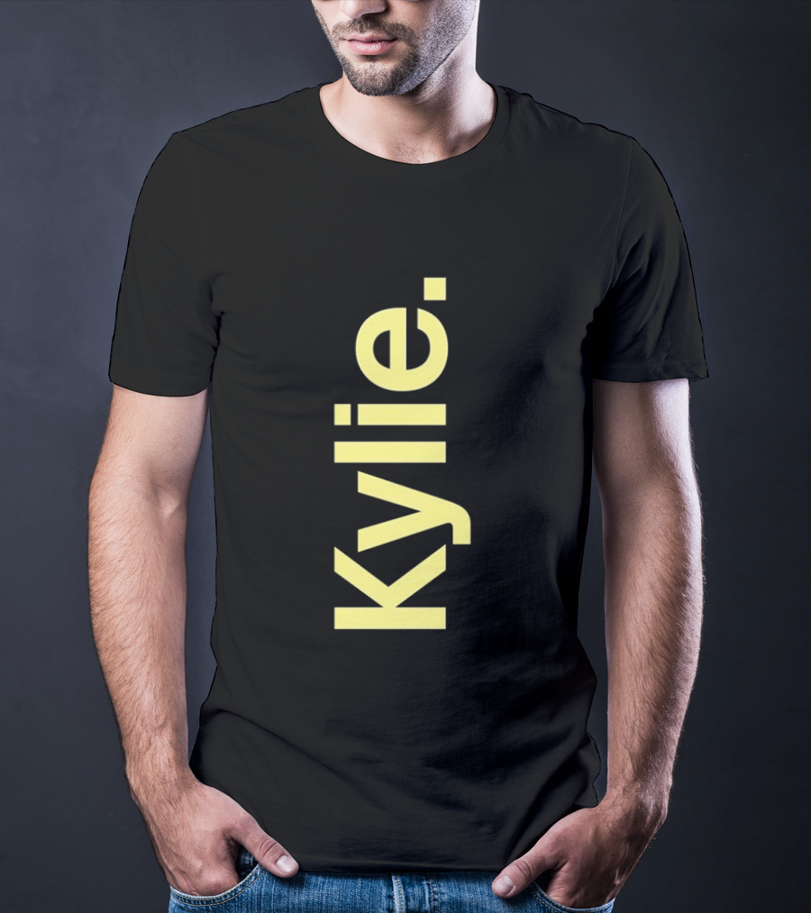 Kylie Minogue Vertical Yellow Kylie T-Shirt