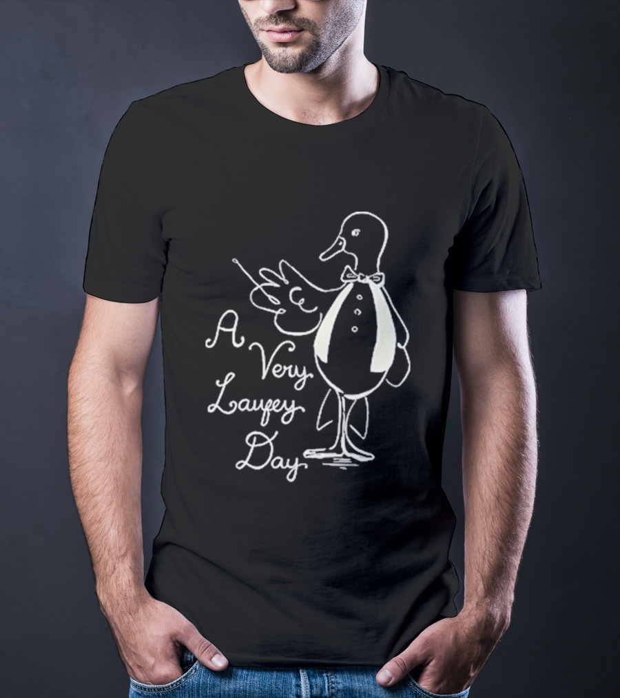 A Very Laufey Day Duck Drawing AVLD26 T-Shirt