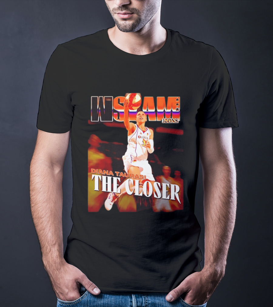 Diana Taurasi The Closer WNBA SLAM Icons Phoenix Mercury T-Shirt