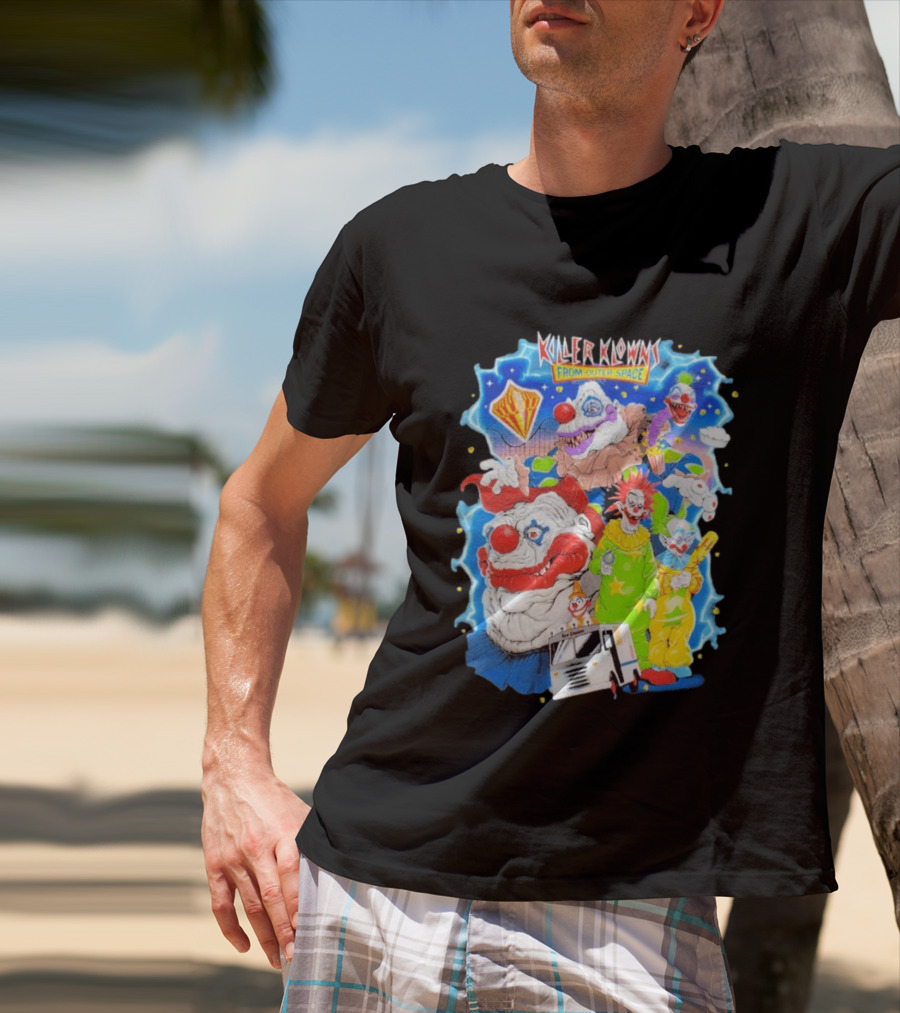 Killer Klowns From Outer Space Halloween Horror Nights 2026 Theme Park Journey T-Shirt