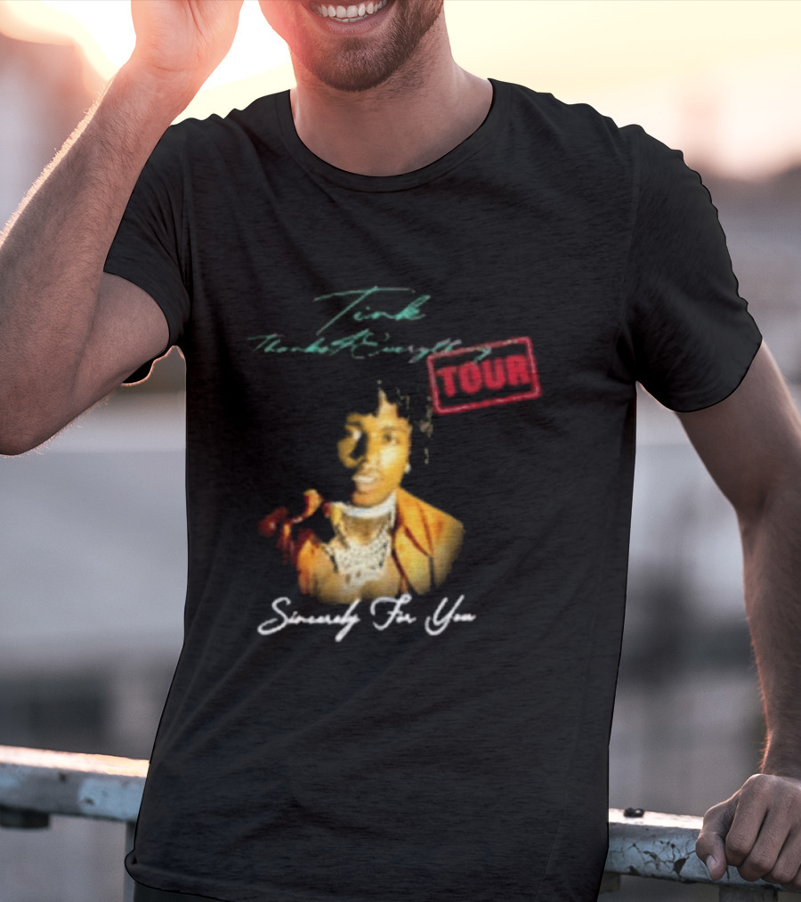 Que Jacquees Thanks 4 Everything Tour Signed You 5000 T-Shirt
