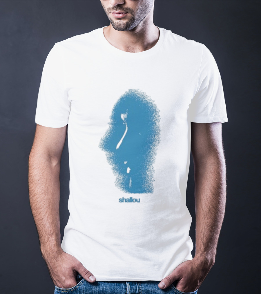 Ambient Inks Shallou Silhouette Blue Profile T-Shirt