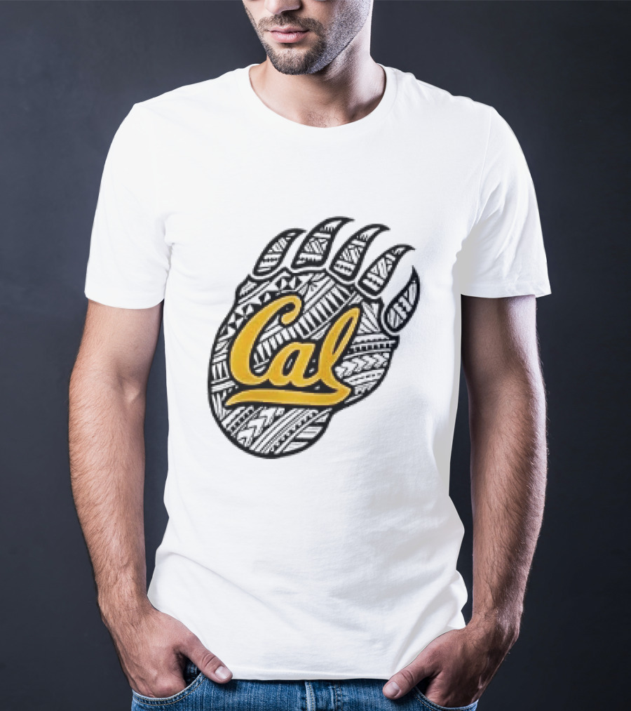 Cal Bears Football From The Bay To The Islands Bear Claw T-Shirt
