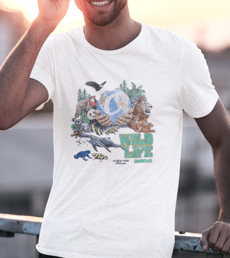 Wildlife World Cookies Animals And Nature Conservation T-Shirt