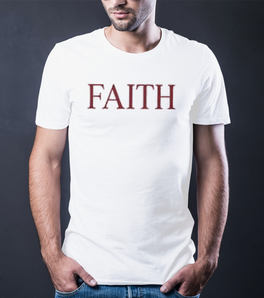 Faith Jesus Saves Bro Christian Message T-Shirt