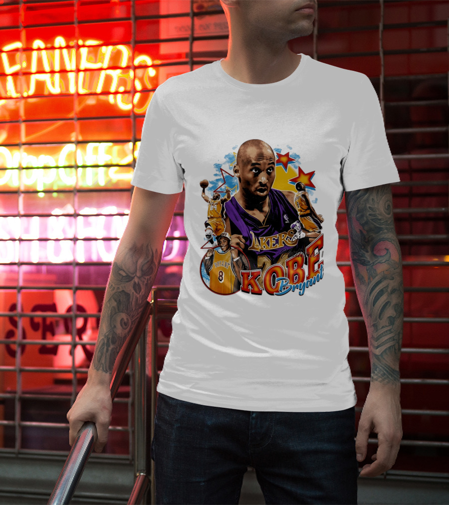Kobe Bryant Lakers NBA Legendary Player Number 8 And 24 T-Shirt
