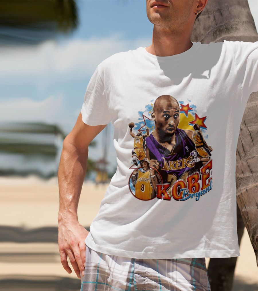 Kobe Bryant Lakers NBA Legendary Player Number 8 And 24 T-Shirt