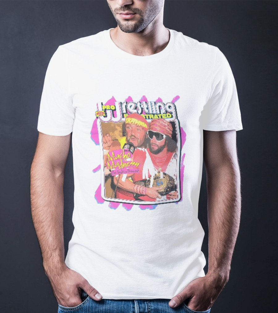 Pro Wrestling Illustrated Macho Madness The Torch Is Passed T-Shirt