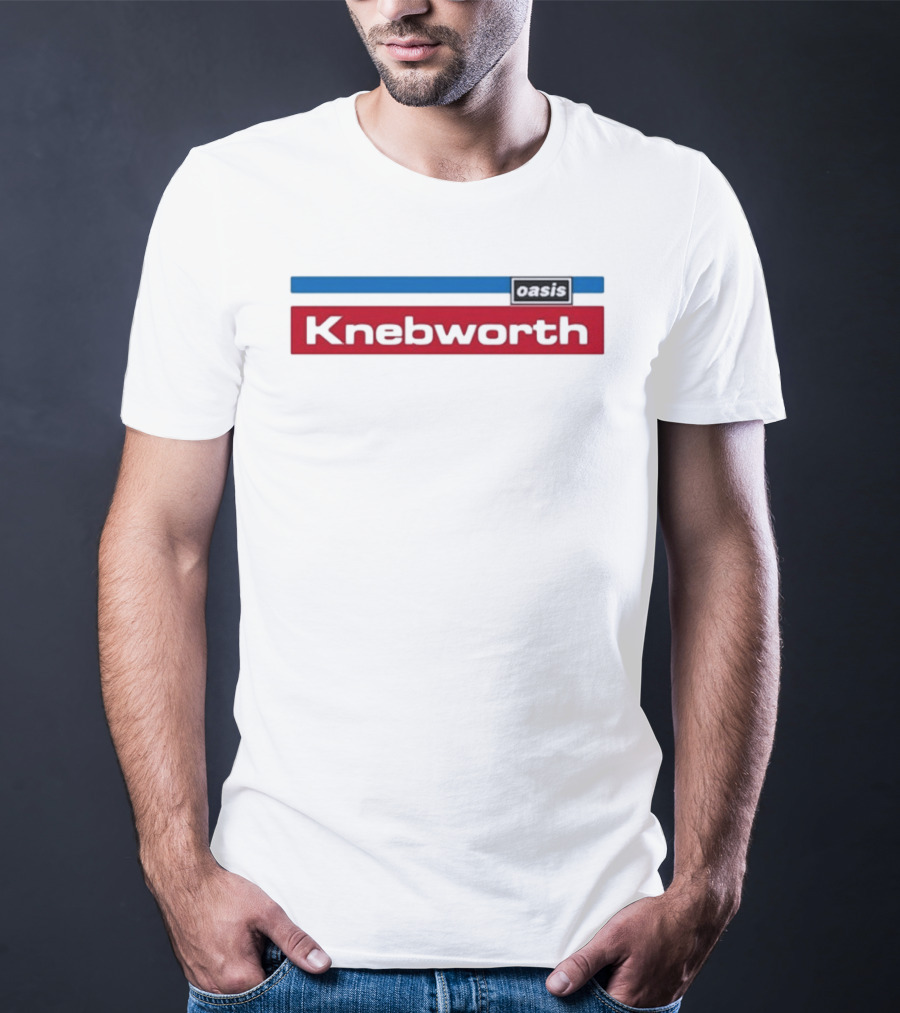 Oasis Knebworth Classic Concert Souvenir T-Shirt