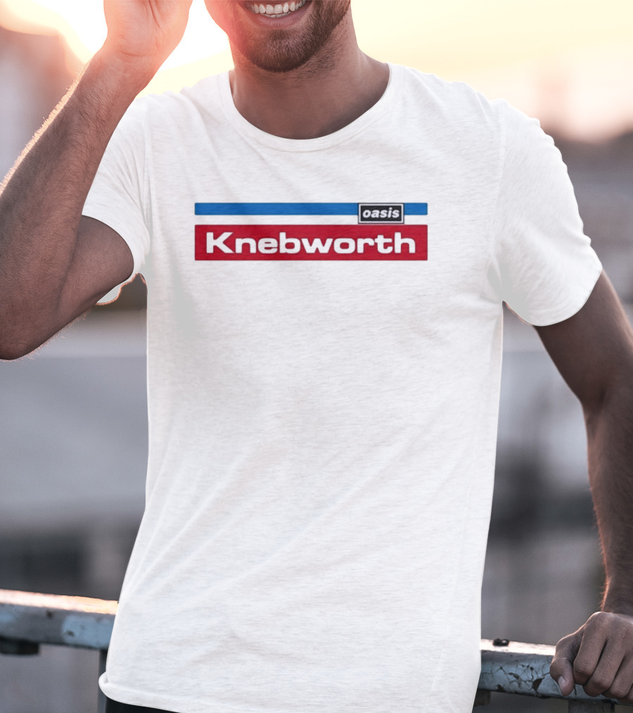 Oasis Knebworth Classic Concert Souvenir T-Shirt