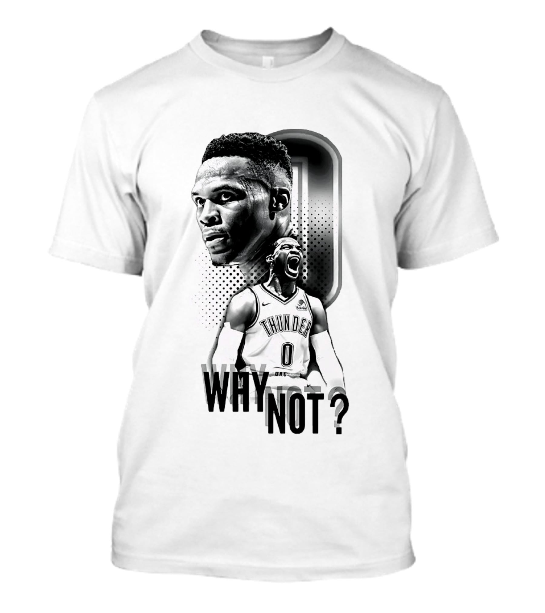 Russell Westbrook Oklahoma City Thunder Why Not 0 T-Shirt