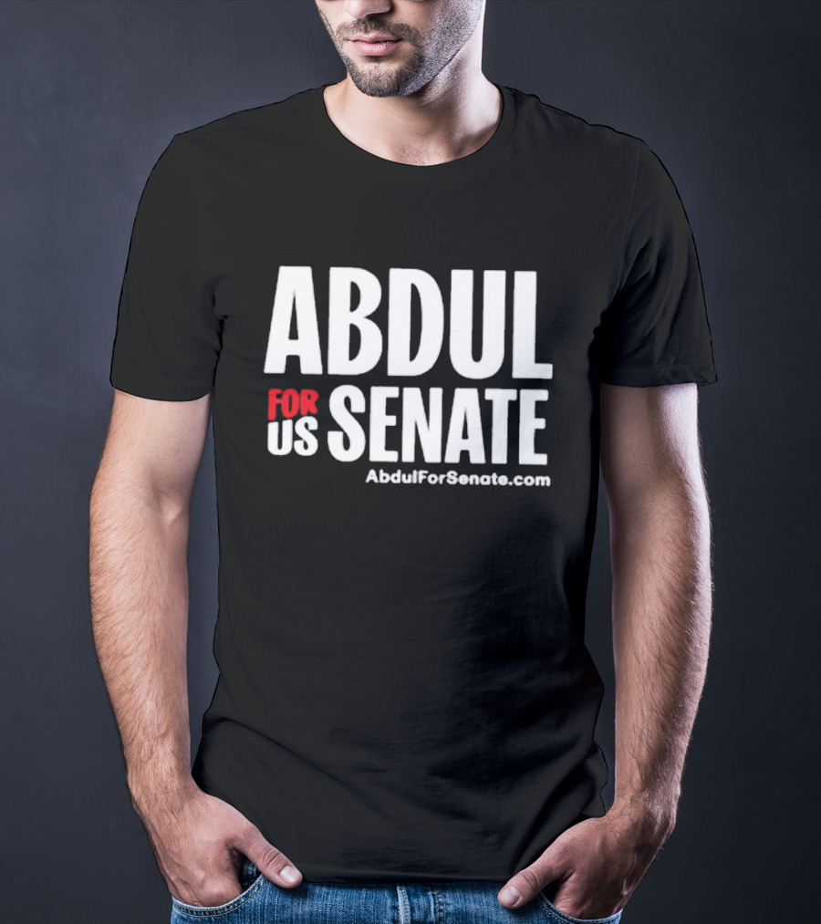 Abdul For US Senate AbdulForSenate.com T-Shirt