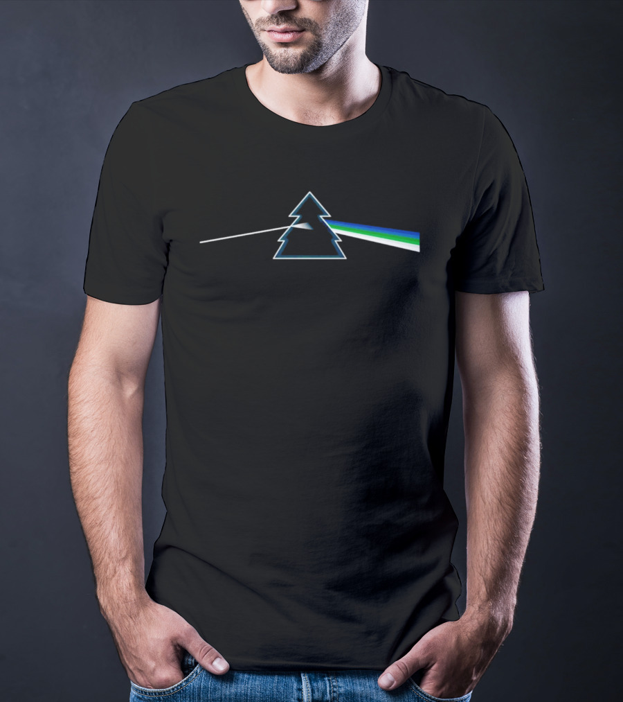 Minnesota Timberwolves Tree Prism Optical Spectrum T-Shirt