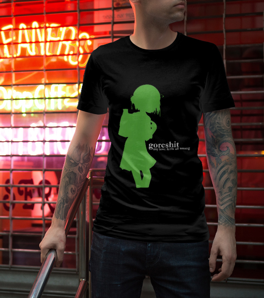Goreshit My Love Feels All Wrong Anime T-Shirt