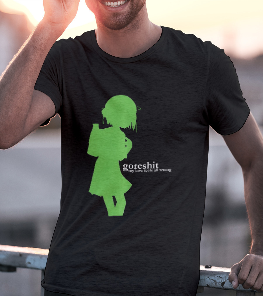 Goreshit My Love Feels All Wrong Anime T-Shirt