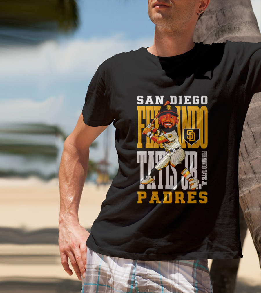 San Diego Padres Fernando Tatis Jr Iconic Baseball Star T-Shirt