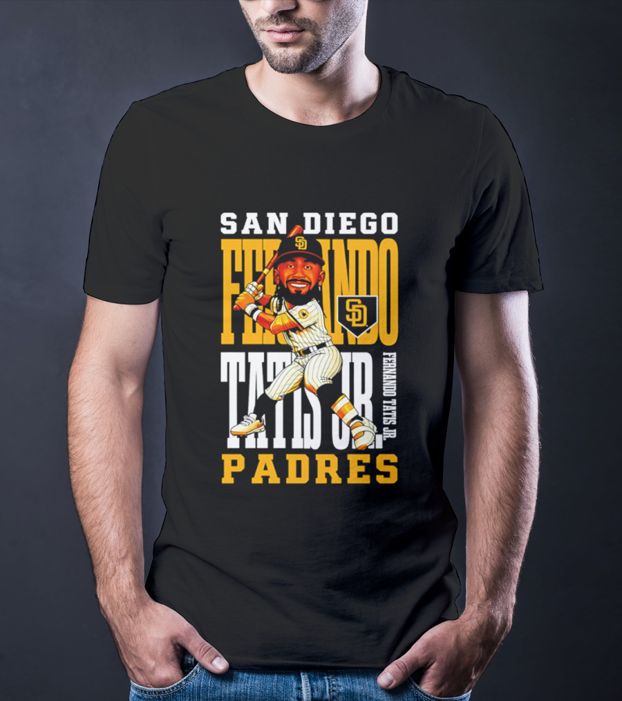 San Diego Padres Fernando Tatis Jr Iconic Baseball Star T-Shirt
