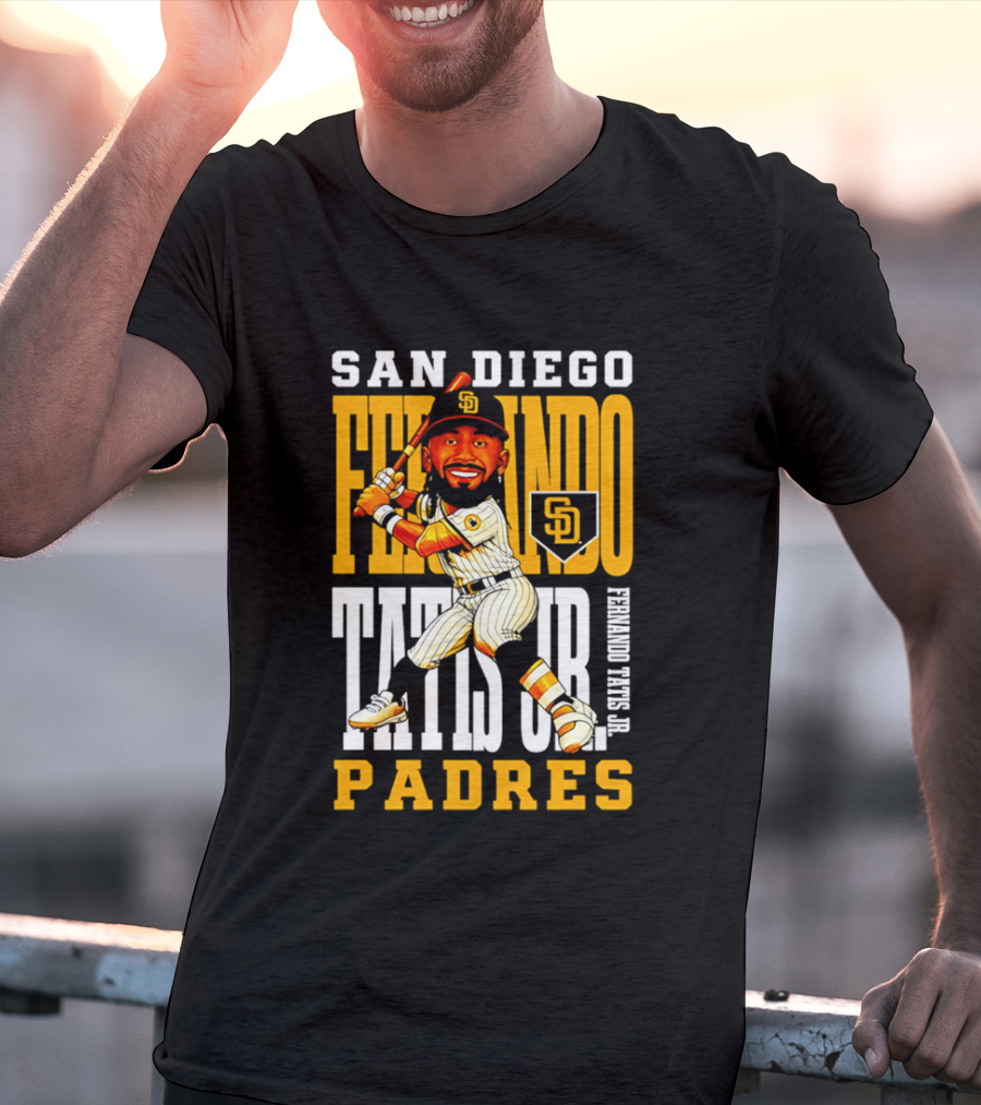 San Diego Padres Fernando Tatis Jr Iconic Baseball Star T-Shirt
