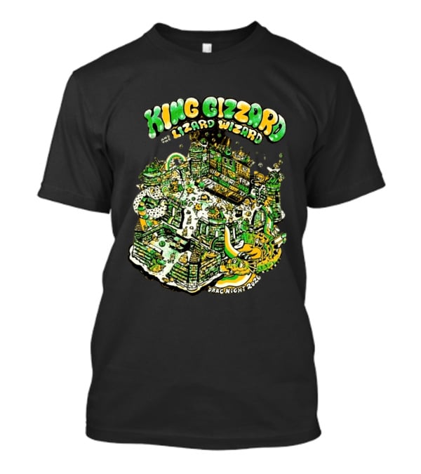 King Gizzard And The Lizard Wizard Drag Night 2026 Festival King Gizzard Stage T-Shirt