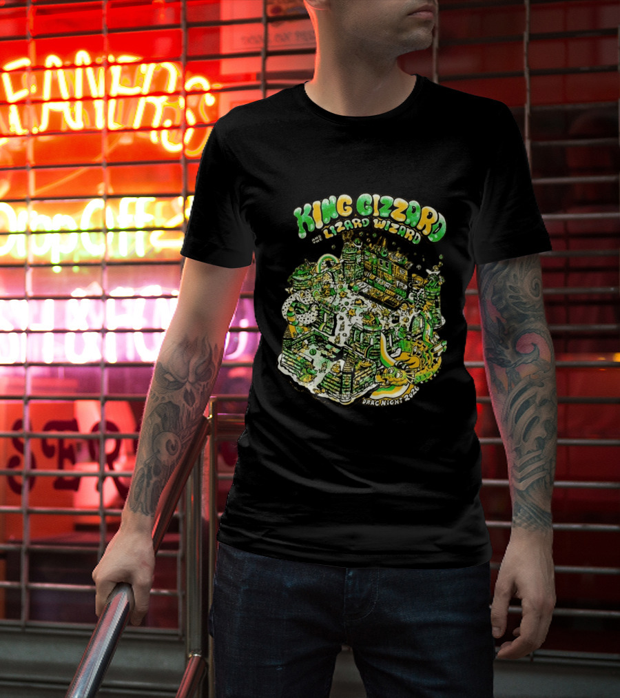 King Gizzard And The Lizard Wizard Drag Night 2026 Festival King Gizzard Stage T-Shirt
