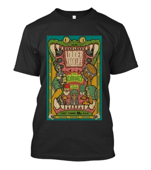 Louder Than Life Event Louisville KY September 17 20 2026 The Headbanger My Chemical Romance Tool Run The Jewels T-Shirt