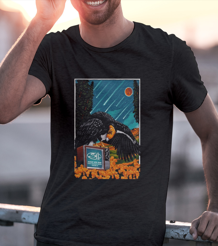 311 Toyota Pavilion Concord Event August 15 2026 California T-Shirt