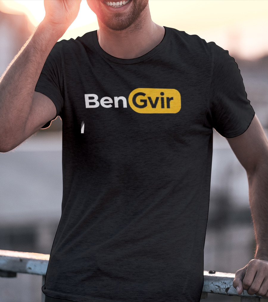 Ben Gvir Tomodachi Life Parody Gaming T-Shirt
