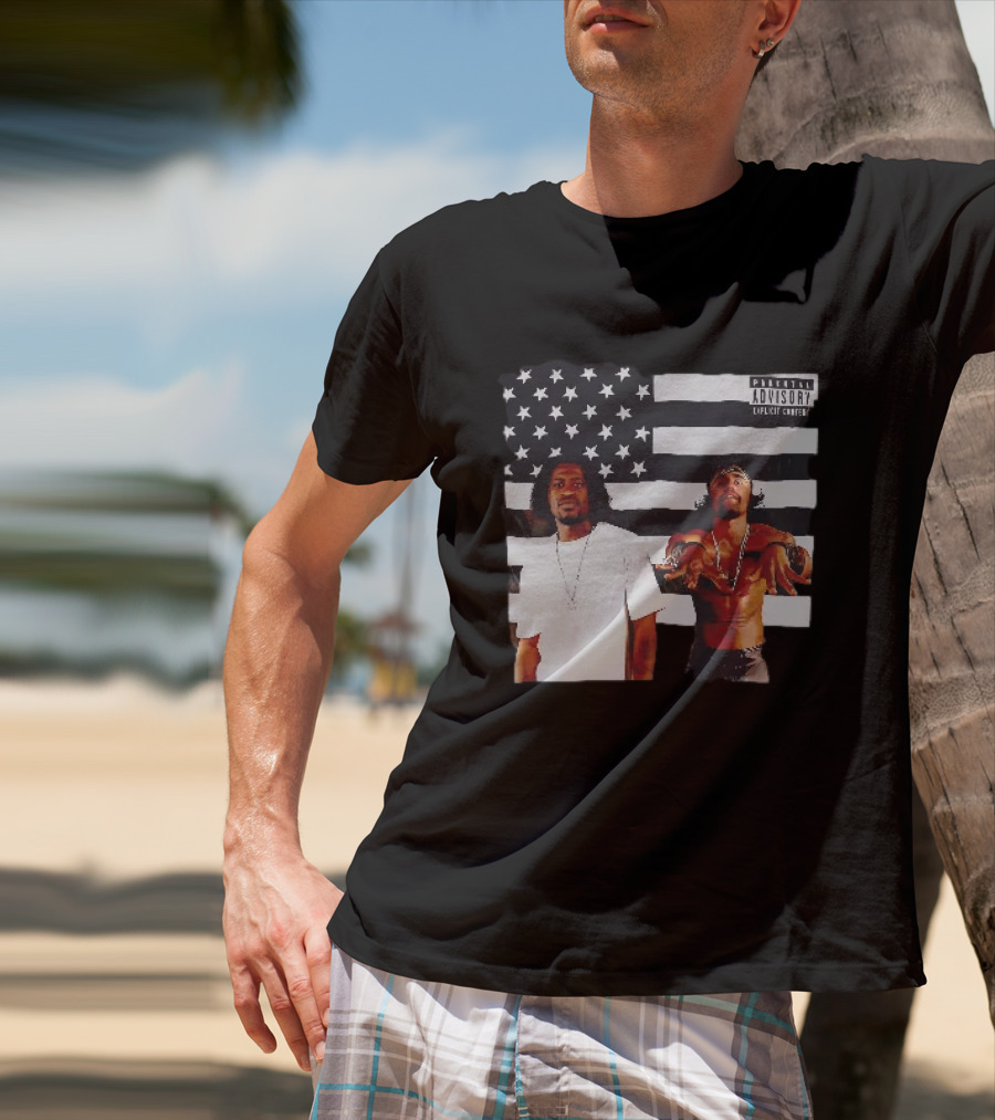 OutKirk Kirk X Floyd American Flag Explicit Content T-Shirt