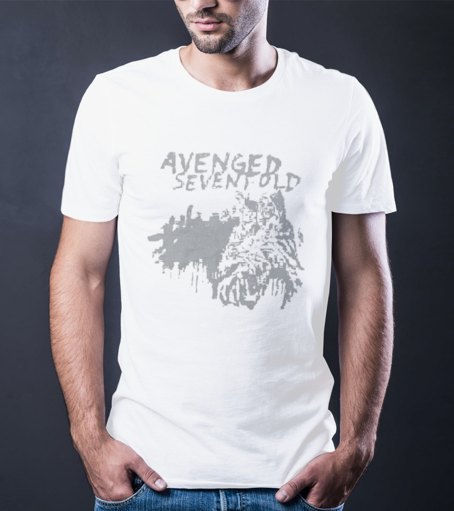 Avenged Sevenfold A7X World Europe Tour Libad T-Shirt