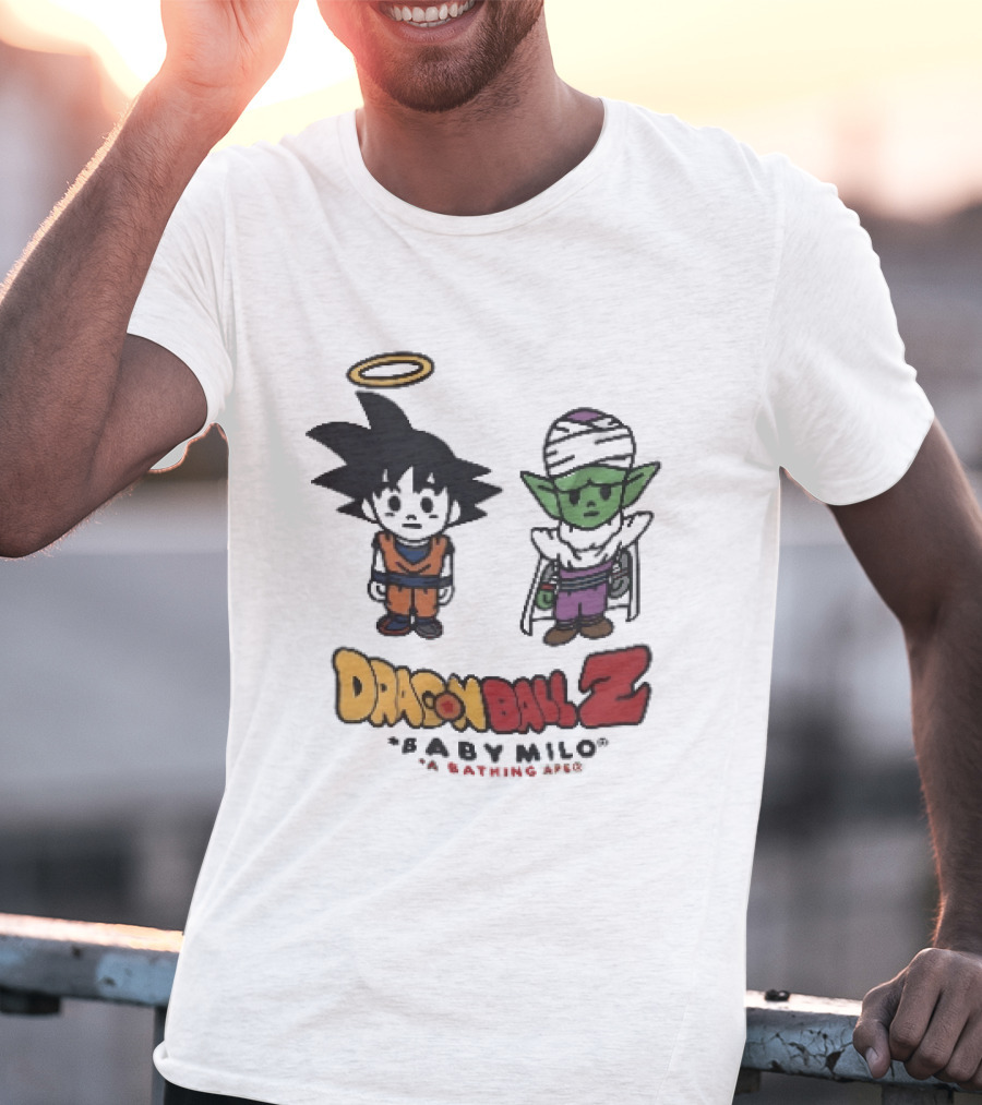 Dragon Ball Z Baby Milo Goku Piccolo Collaboration T-Shirt