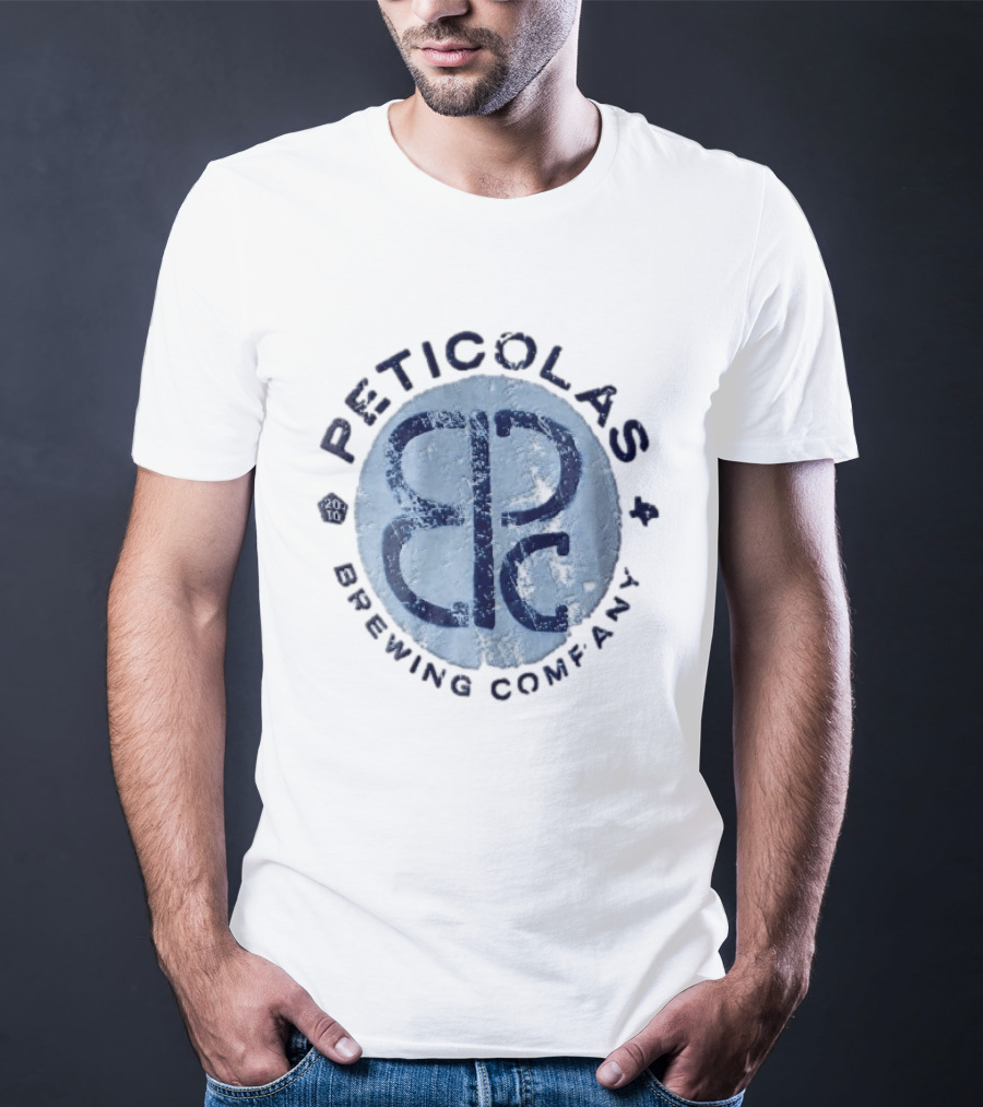 Peticolas Brewing Company PBC Distressed Monogram 2010 T-Shirt