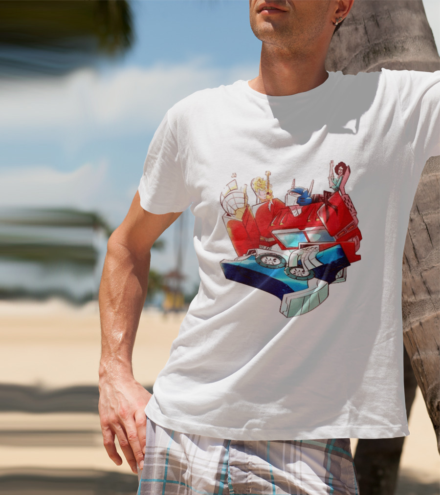 Dolly Parton Tim Curry Peter Cullen Optimus Prime T-Shirt