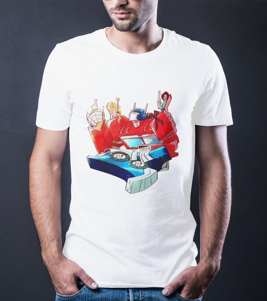 Dolly Parton Tim Curry Peter Cullen Optimus Prime T-Shirt