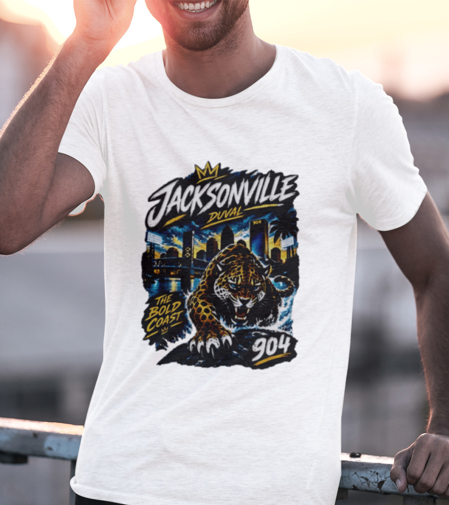 Jacksonville Duval 904 The Bold Coast T-Shirt