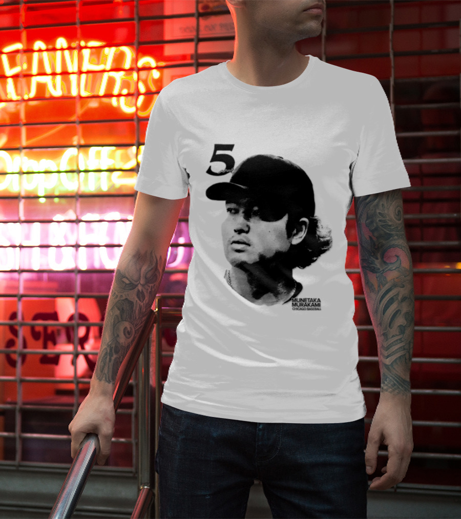 Munetaka Murakami Chicago Baseball Lineage Series 5 T-Shirt