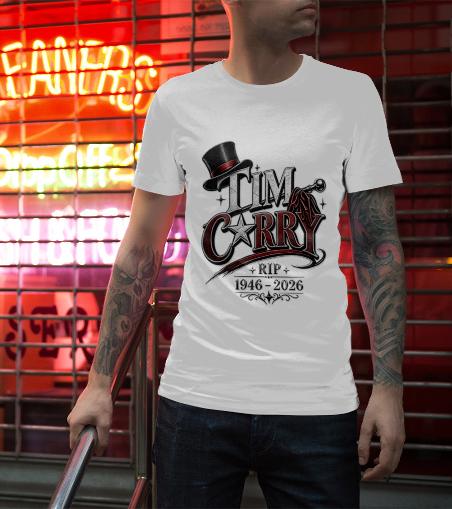 Tim Curry RIP 1946 2026 Top Hat And Cape T-Shirt