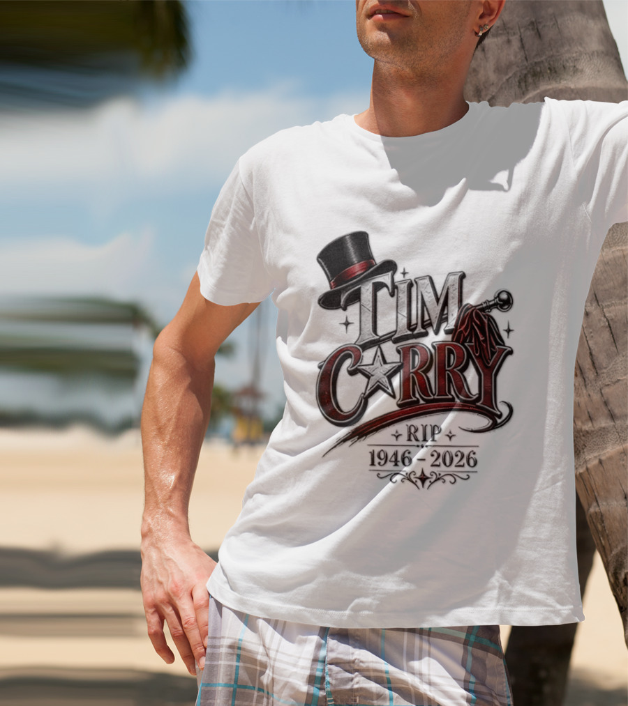 Tim Curry RIP 1946 2026 Top Hat And Cape T-Shirt