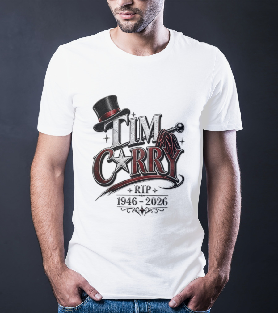 Tim Curry RIP 1946 2026 Top Hat And Cape T-Shirt