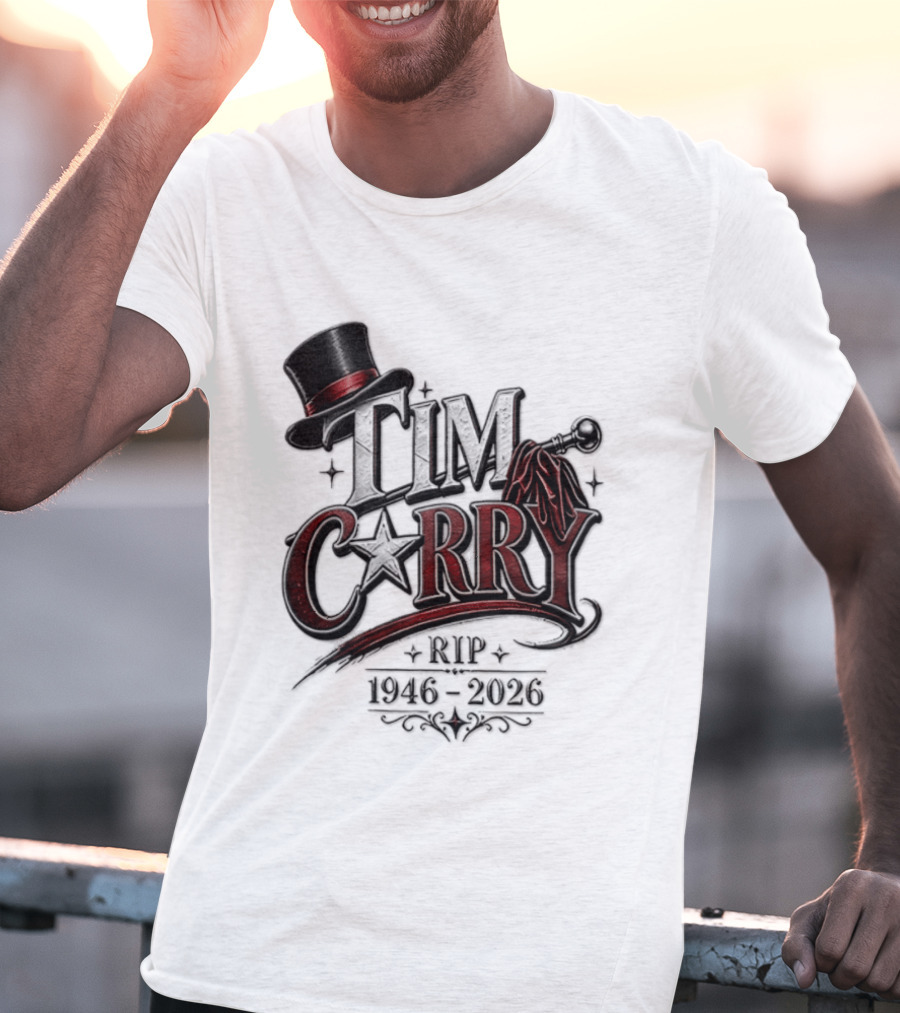 Tim Curry RIP 1946 2026 Top Hat And Cape T-Shirt