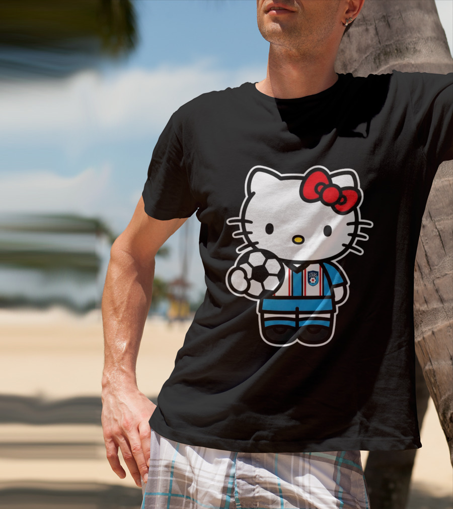Hello Kitty Chicago Soccer Stars Team Collaboration T-Shirt