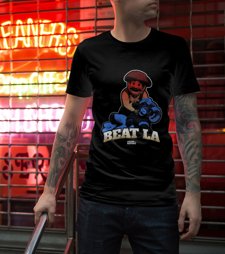 Sanfrancisco 49ers Report Beat LA T-Shirt