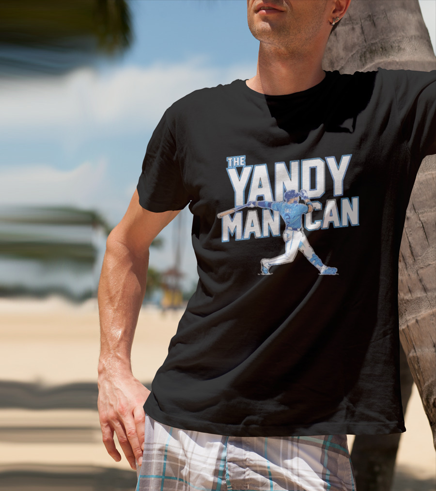 The Yandy Man Can Yandy Diaz Tampa Bays Baseball T-Shirt