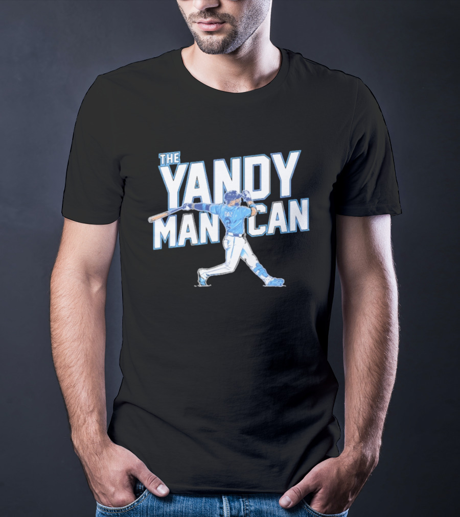 The Yandy Man Can Yandy Diaz Tampa Bays Baseball T-Shirt