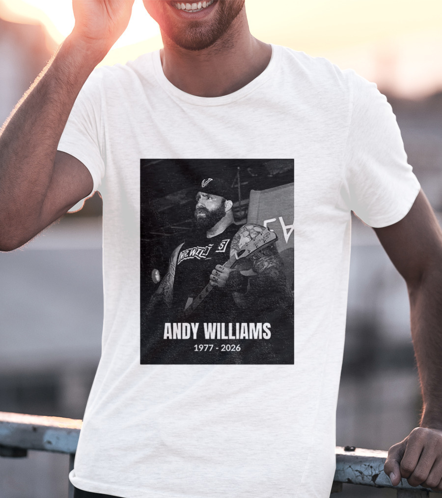 Andy Williams 1977 2026 Every Time I Die T-Shirt