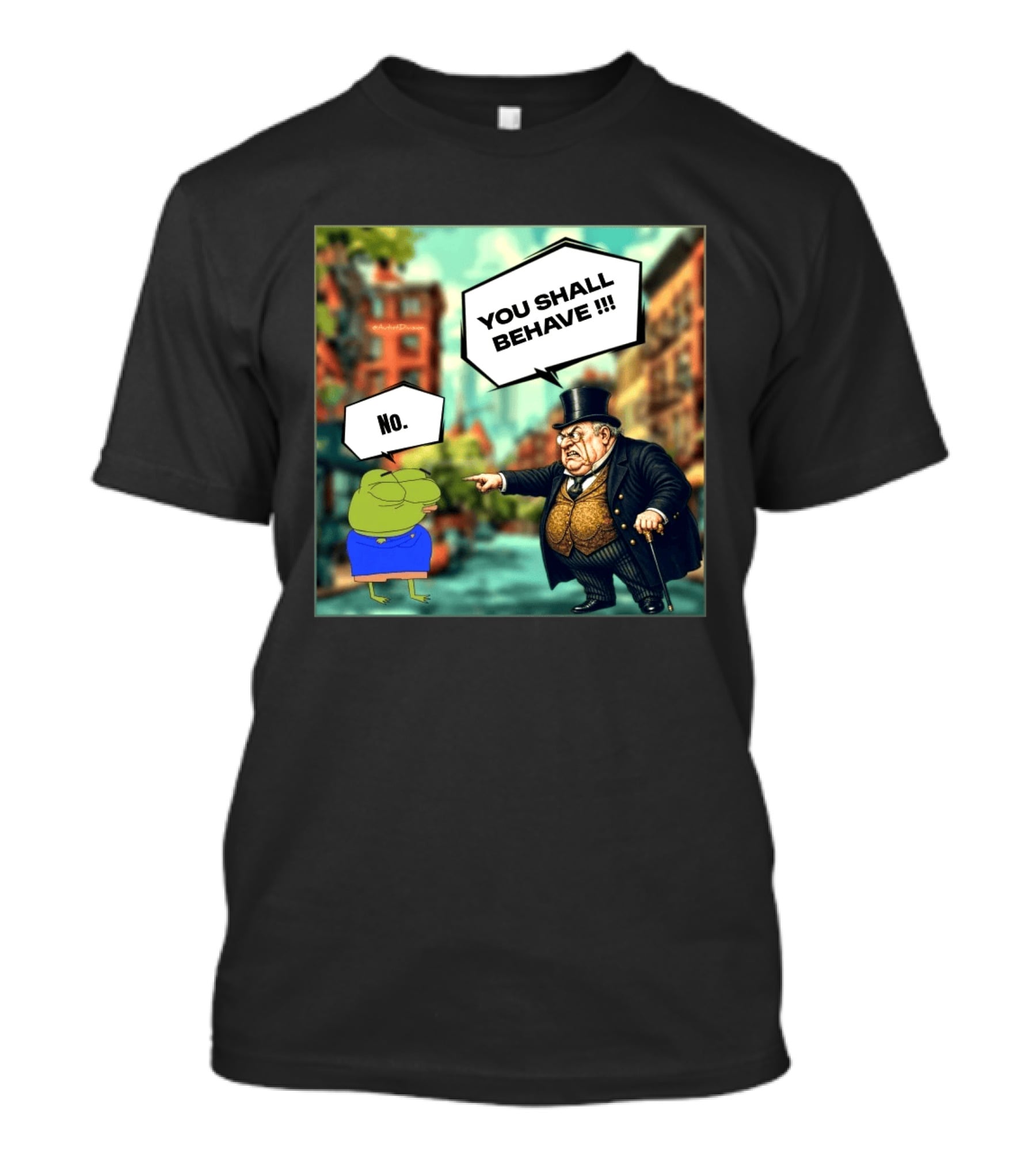 Anons Never Comply No You Shall Behave T-Shirt