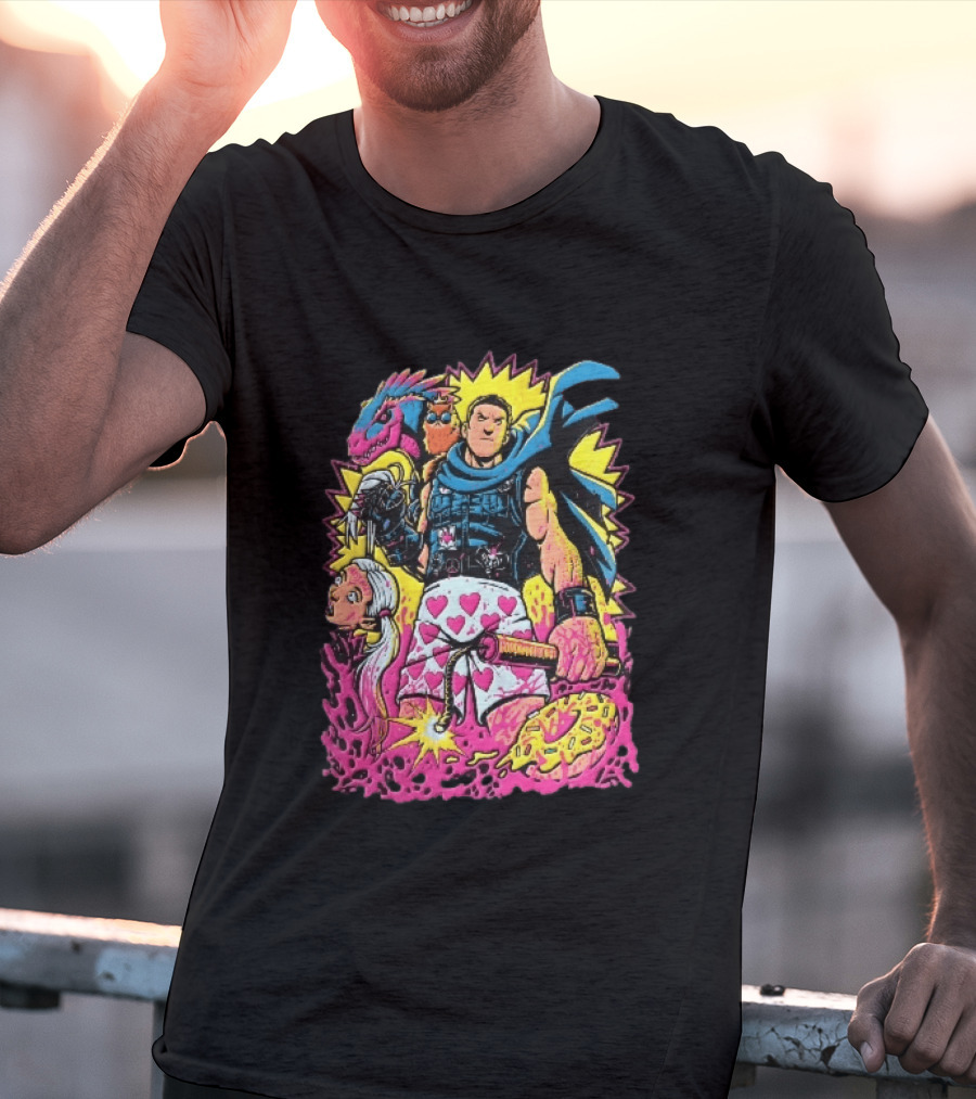 Goddamnit Donut Miss Me Matt Dinniman Neon Warrior Heart Boxers Dinosaur Cat T-Shirt