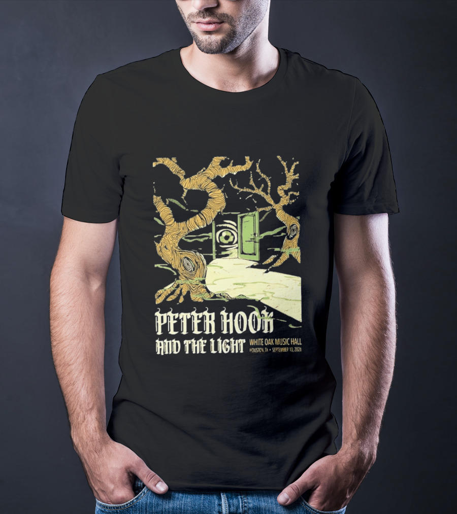 Peter Hook And The Light White Oak Music Hall Houston September 10 2026 Event T-Shirt