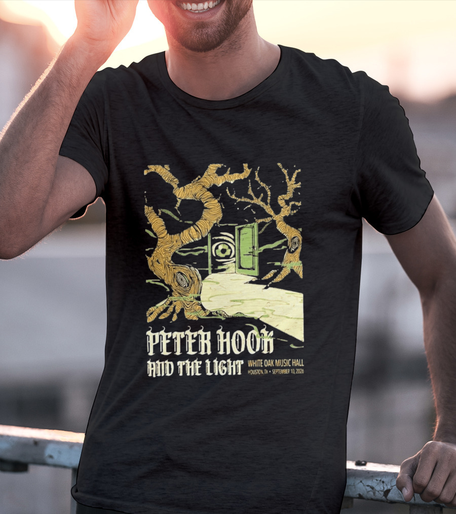Peter Hook And The Light White Oak Music Hall Houston September 10 2026 Event T-Shirt