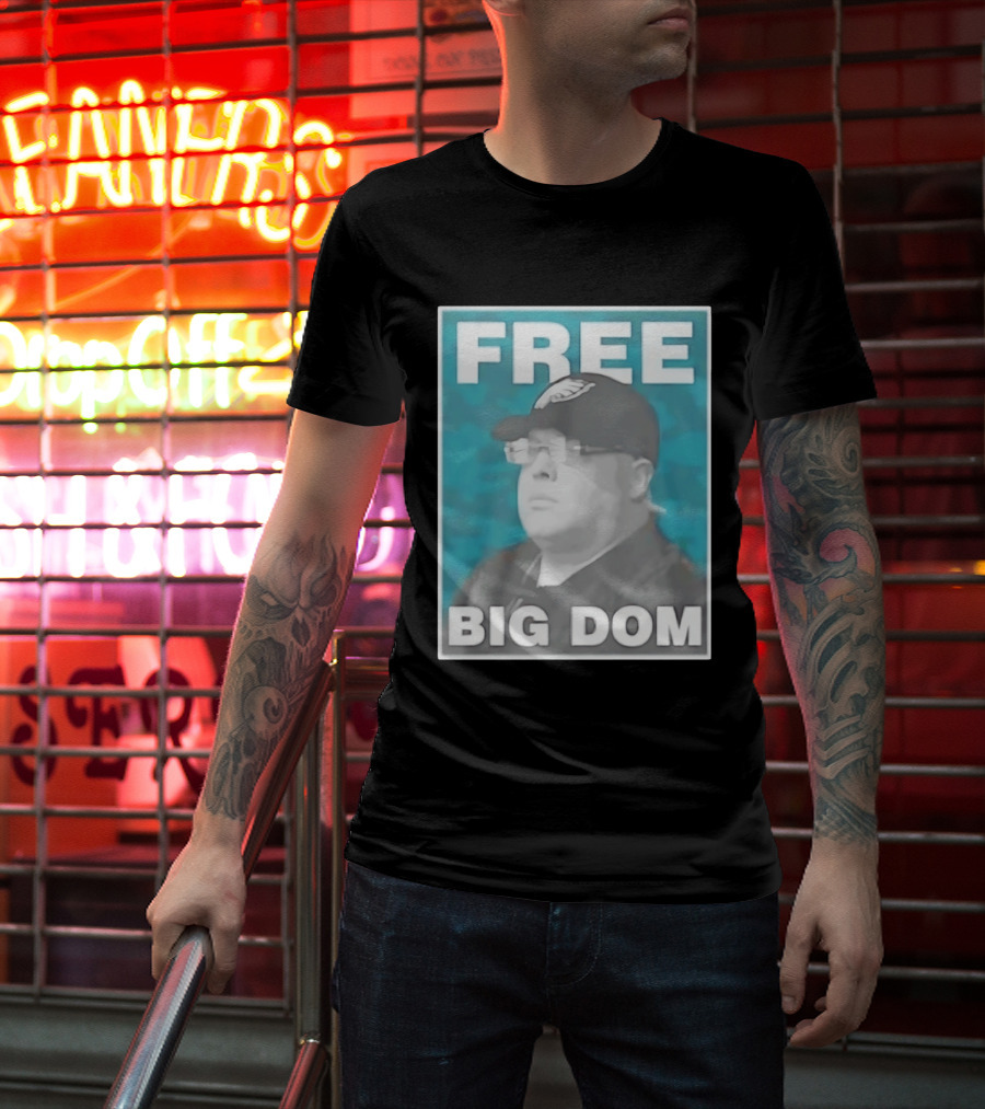 Philadelphia Eagles SEAL Team S07 Free Big Dom T-Shirt