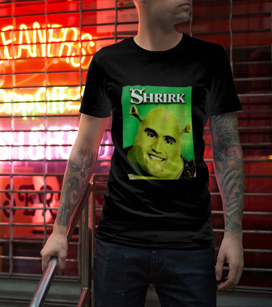 Shrirk Shrek Meme Face Swap Ogre T-Shirt